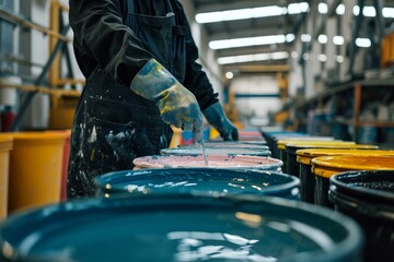 Paint Manufacturing Plant Image